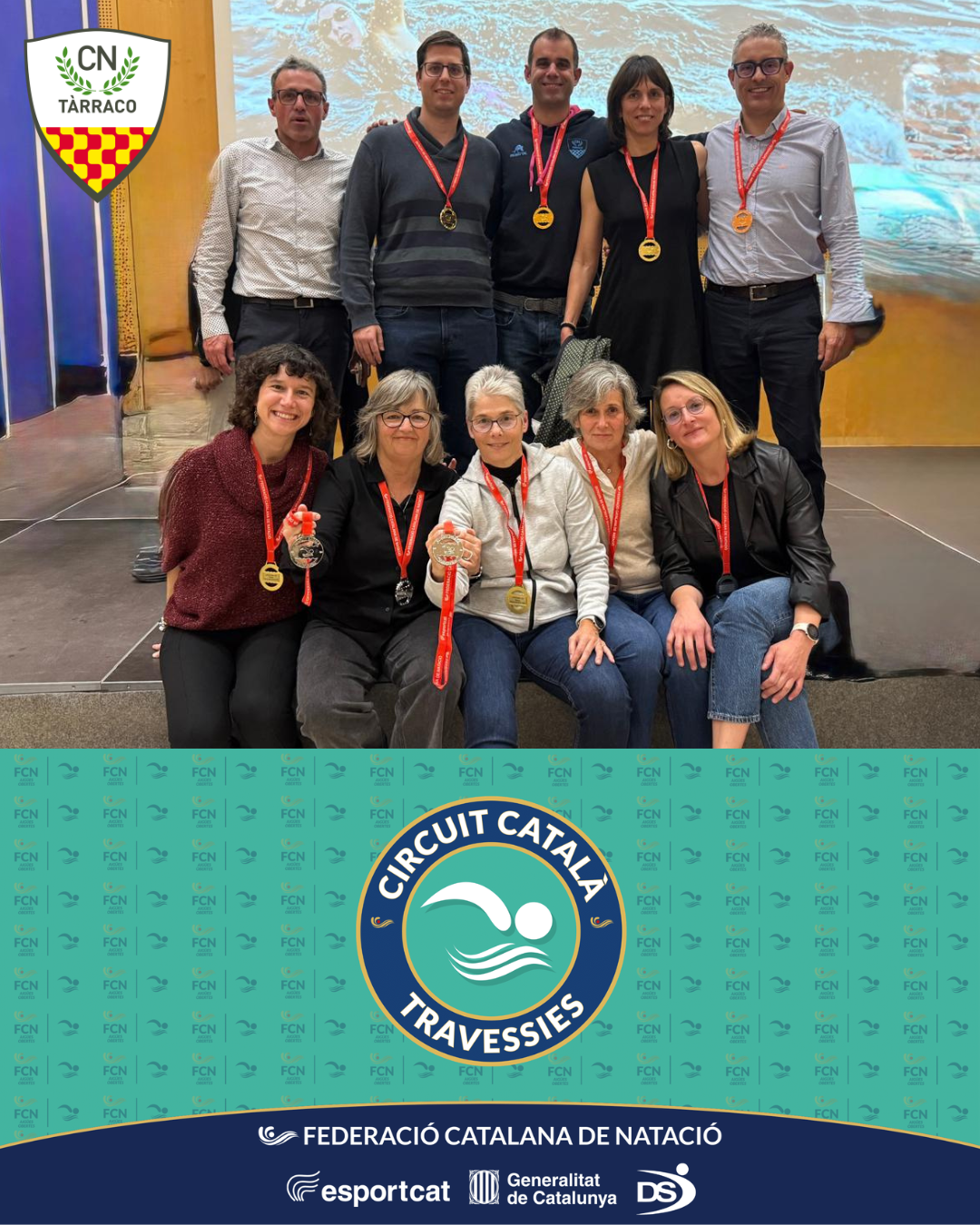 EL CN TÀRRACO ES LLUEIX ALS PREMIS DEL CIRCUIT CATALÀ DE TRAVESSIES 